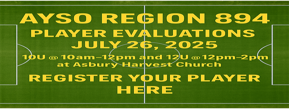 Player Evaluations Registration